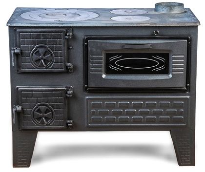Отопительно-варочная печь МастерПечь ПВ-04 с духовым шкафом, 7,5 кВт в Астрахани