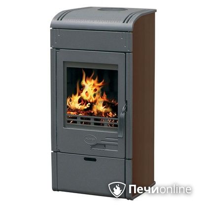 Отопительная печь Plamen Vesta коричневая в Астрахани