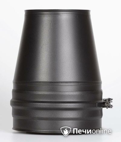 Комплектующие дымохода Schiedel Конус д250 PM25 (Черный) Permetr в Астрахани