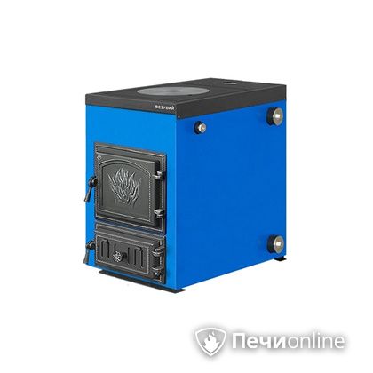 Отопительный котел Везувий Эльбрус-18 с плитой Везувий В1 в Астрахани
