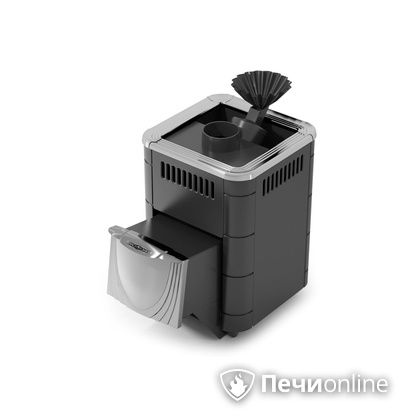 Дровяная печь-каменка TMF Гейзер Микра 2017 Inox ДН ЗК антрацит в Астрахани