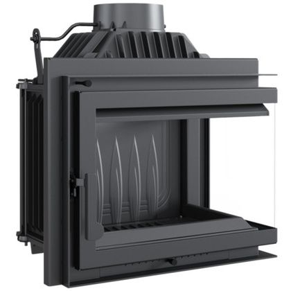 Каминная топка Kratki SIMPLE/M/S/P/BS угловое стекло справа в Астрахани