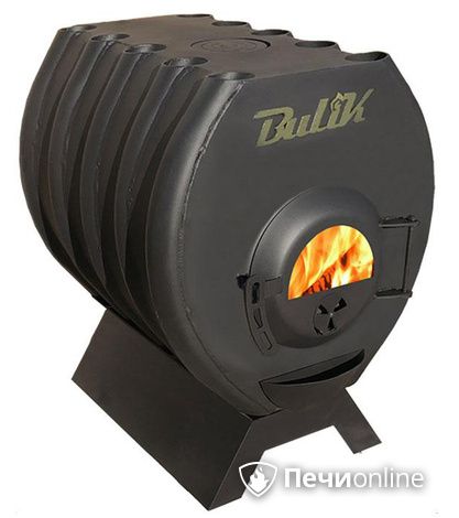 Отопительно-варочная печь Березка BulyK 400 со стеклом в Астрахани