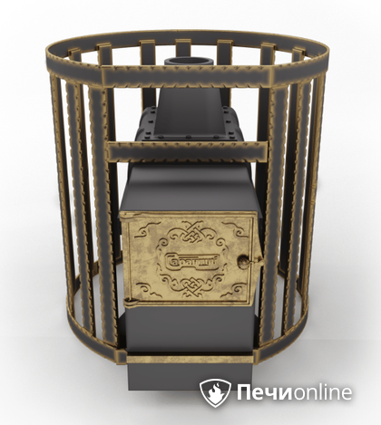 Дровяные печи-каменки Сабантуй Булава Чугун 24 в Астрахани