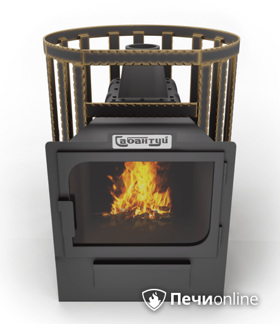 Дровяные печи-каменки Сабантуй Булава Чугун 24 панорама в Астрахани