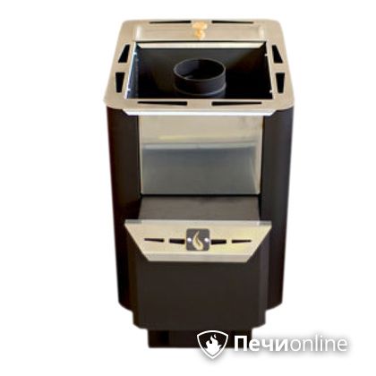 Дровяная банная печь Конвектика Колибри 9Б антрацит в Астрахани