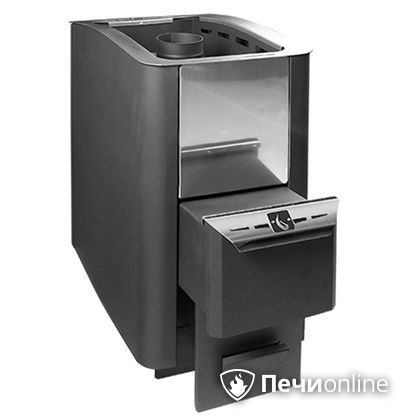 Дровяная банная печь Конвектика 26 антрацит в Астрахани
