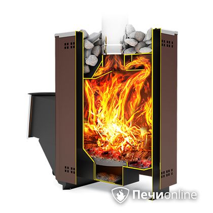 Дровяная банная печь Теплодар ТАМАНЬ-10ТБ (1.1) в Астрахани