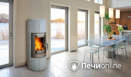 Печь-камин ABX Porto, тальк в Астрахани