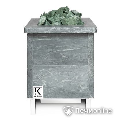 Электрическая печь Karina Quadro 12 кВт Талькохлорит в Астрахани