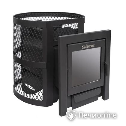 Дровяная банная печь Протопи Парилка 14 Финка Панорама в Астрахани