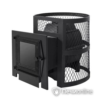 Дровяная банная печь Протопи Чугунка 16 Финка С в Астрахани