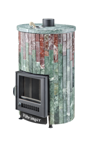 Печь для бани Ферингер  Уют-18 ПФ (Змеевик+Россо Леванте) в Астрахани