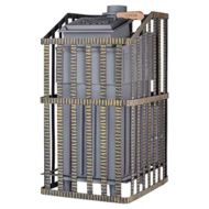 Дровяная печь-каменка Гефест Гроза 18М Ураган