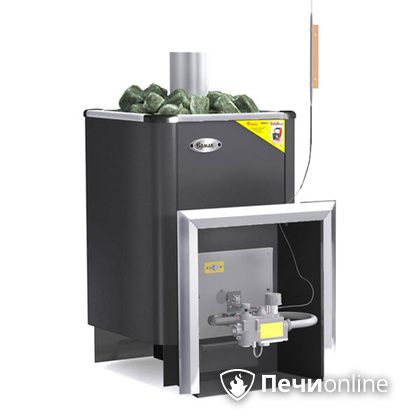 Газо-дровяная банная печь Ермак Уралочка 20 без газовой горелки в Астрахани