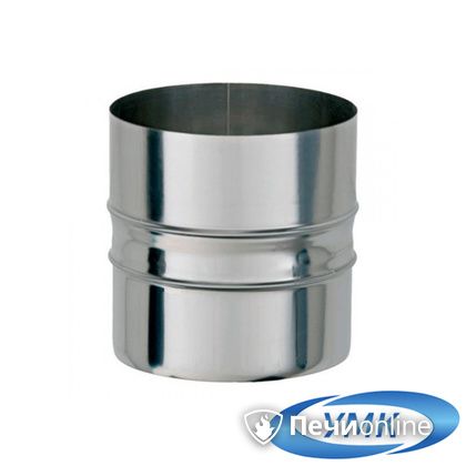 Дымоход УМК Адаптер котла D80 1.0мм нержавейка h=120мм в Астрахани