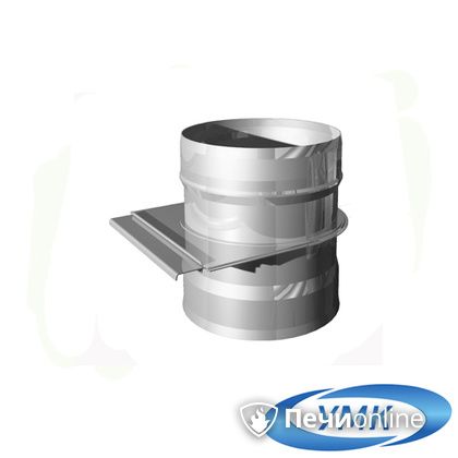  УМК Шибер-задвижка D200 1.0 мм нержавейка в Астрахани