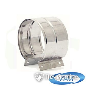  УМК Хомут обжимной D120 0.5 мм оцинковка в Астрахани