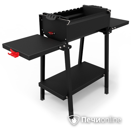 Мангал Grillver Крафтикс Блэк на подставке в Астрахани