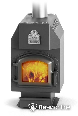 Печь буржуйка TMF Студент с чугунной дверцей угольный "Профессор Бутаков" в Астрахани