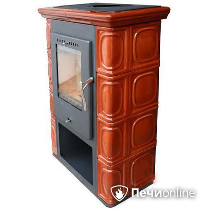 Печь-камин Thorma Borgholm Keramik (черн./каштановый) в Астрахани