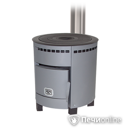 Печь-буржуйка Теплодар Печурка с чугунной плитой под казан в Астрахани