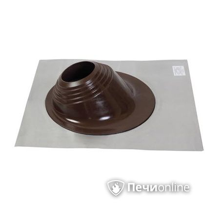 Проходник через кровлю Мастер Флеш Кровельный проходник №2-RES диаметр 203-280 мм. Коричневый в Астрахани